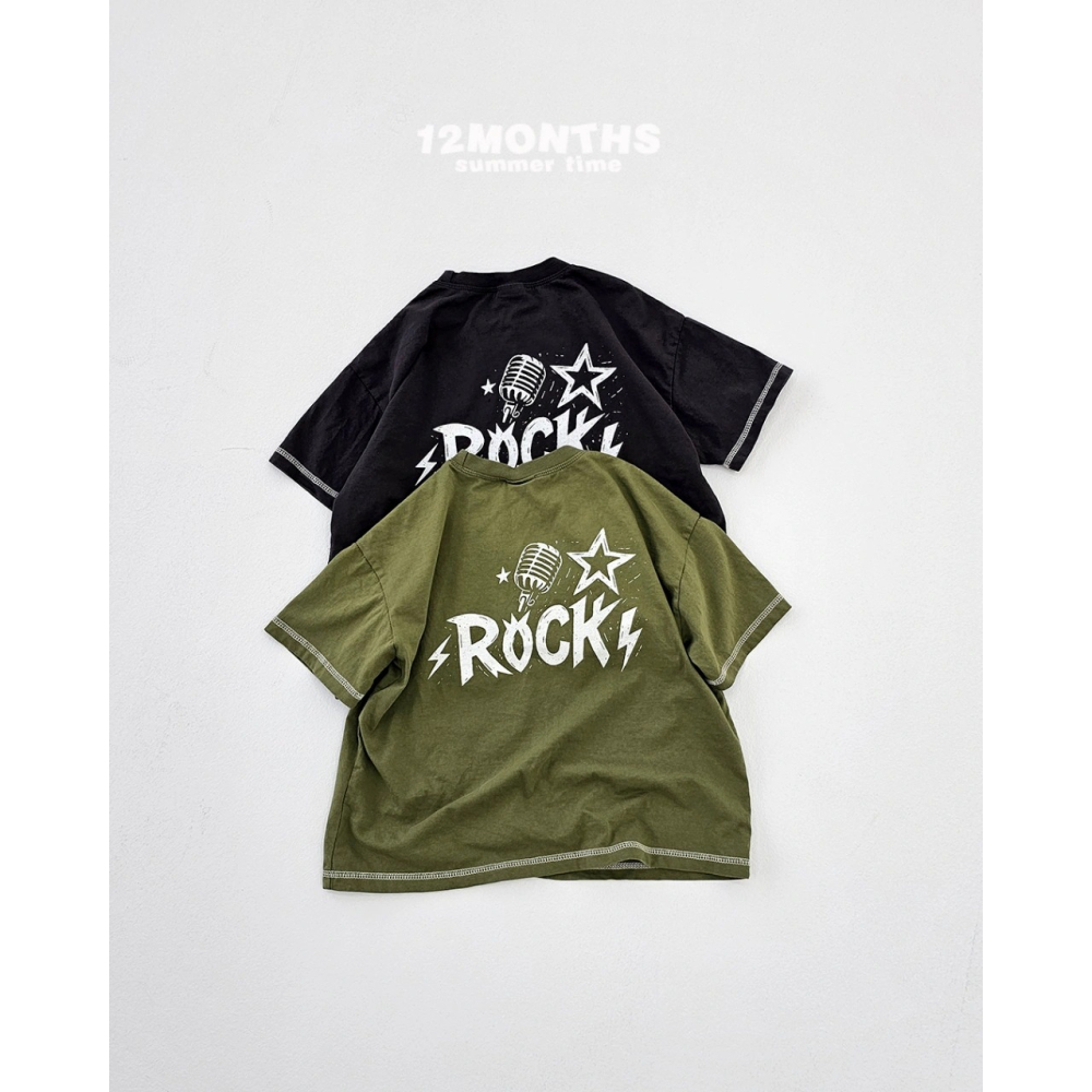 正韓童裝 12months 美式頹廢風Rock親子上衣-細節圖10