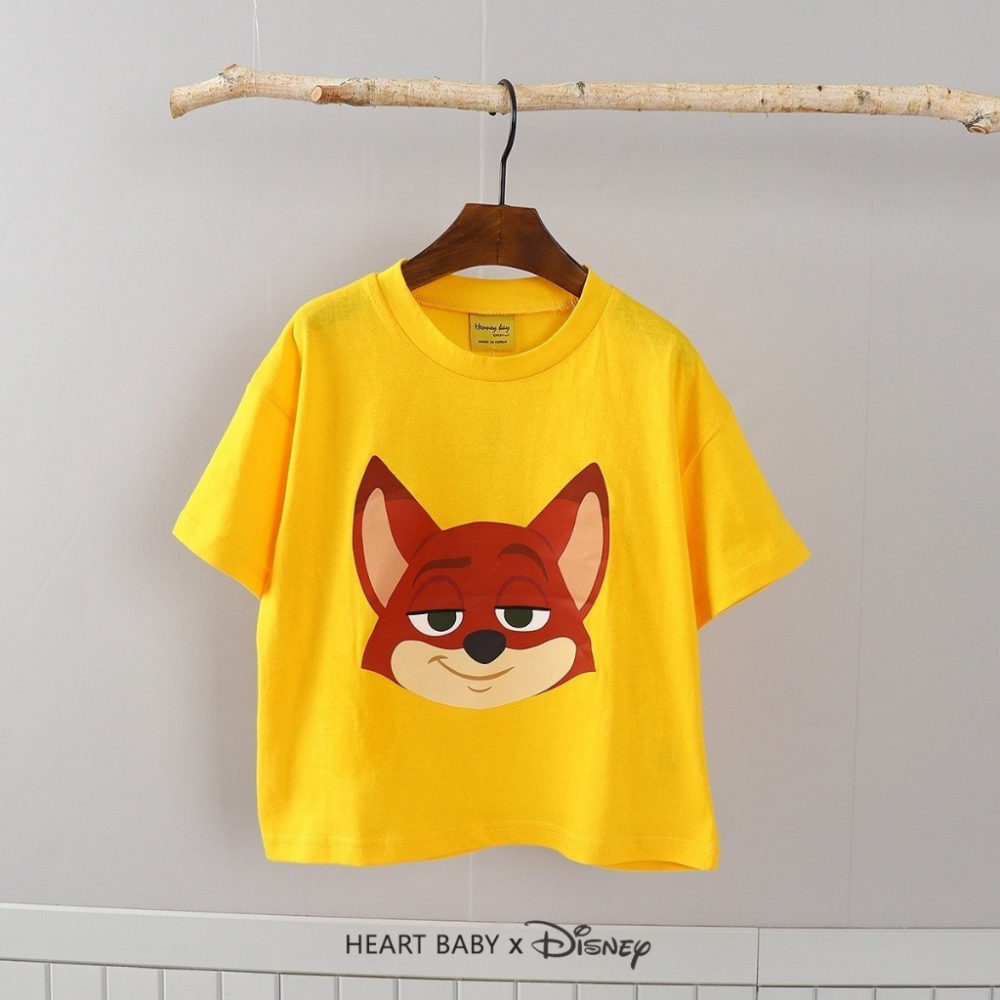 正韓童裝 Heartbaby 動物方程式 好朋友T恤-細節圖2
