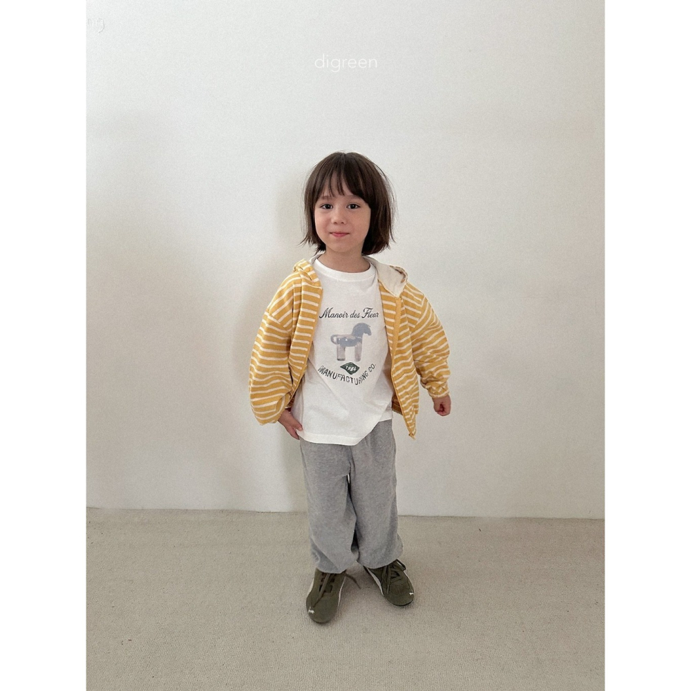 Digreen 復古旋轉木馬 T-shirt親子裝-細節圖4
