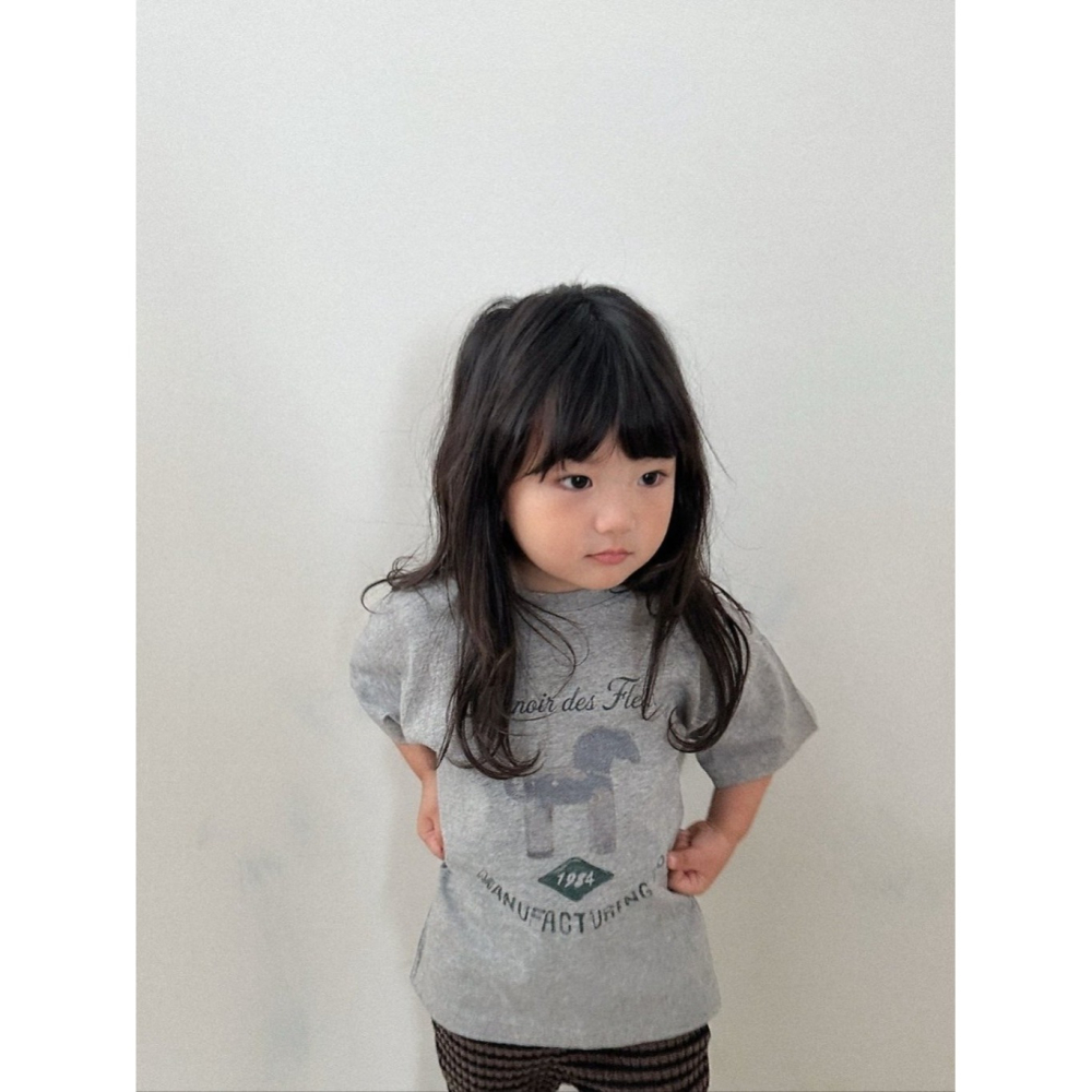 Digreen 復古旋轉木馬 T-shirt親子裝-細節圖8