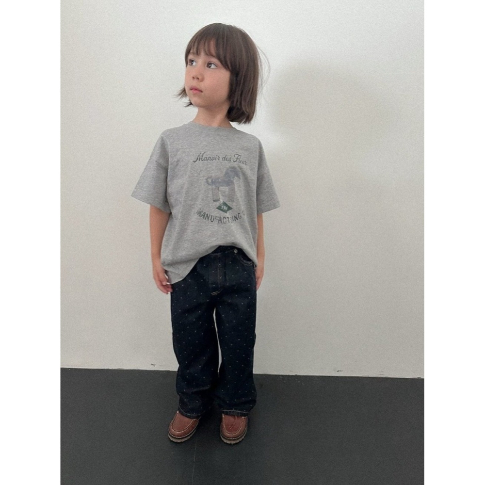 Digreen 復古旋轉木馬 T-shirt親子裝-細節圖10