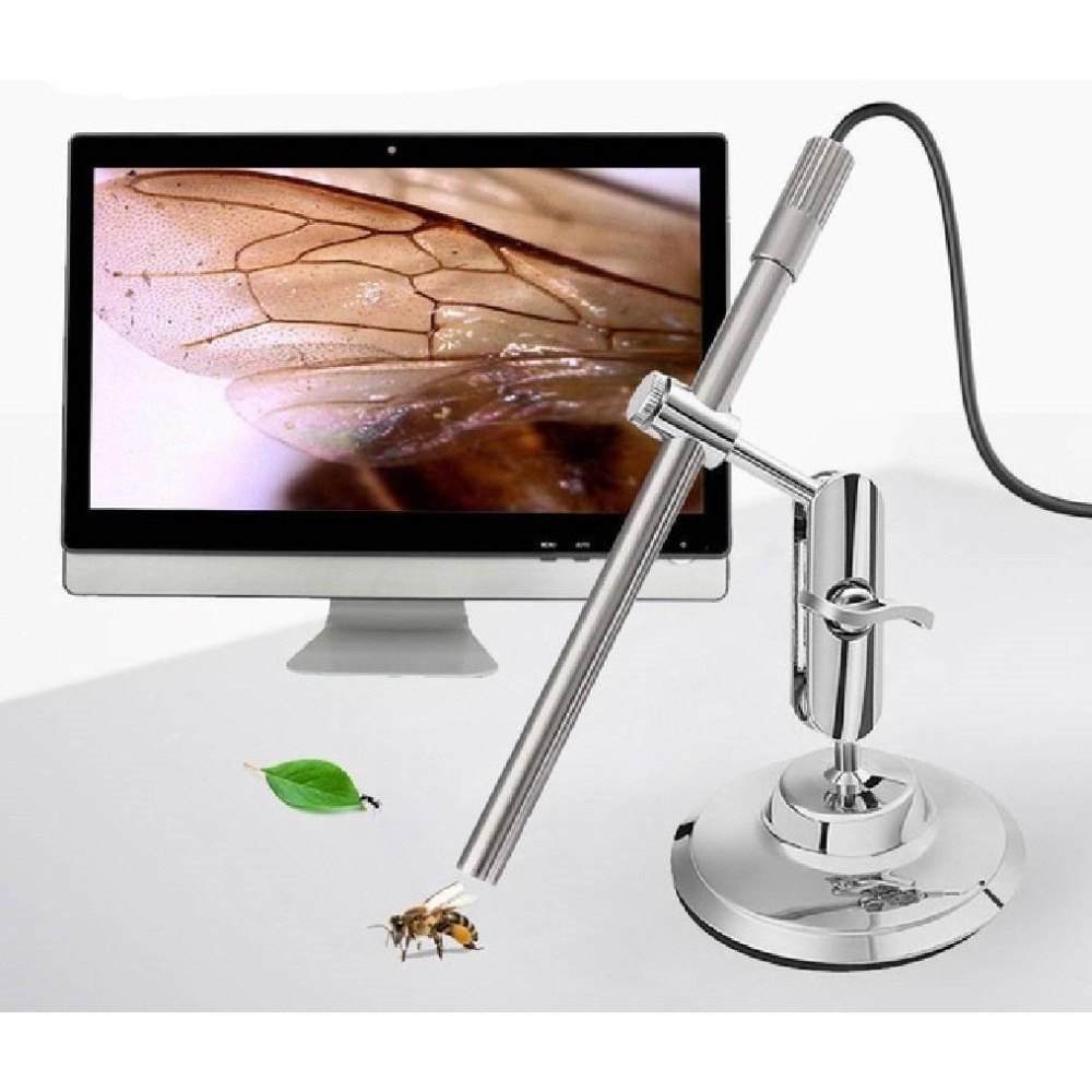 GL-N35 數位顯微鏡 1~200倍 USB/OTG二用 手機電腦可用 防水防塵 LED補光 工程檢測工具-細節圖2