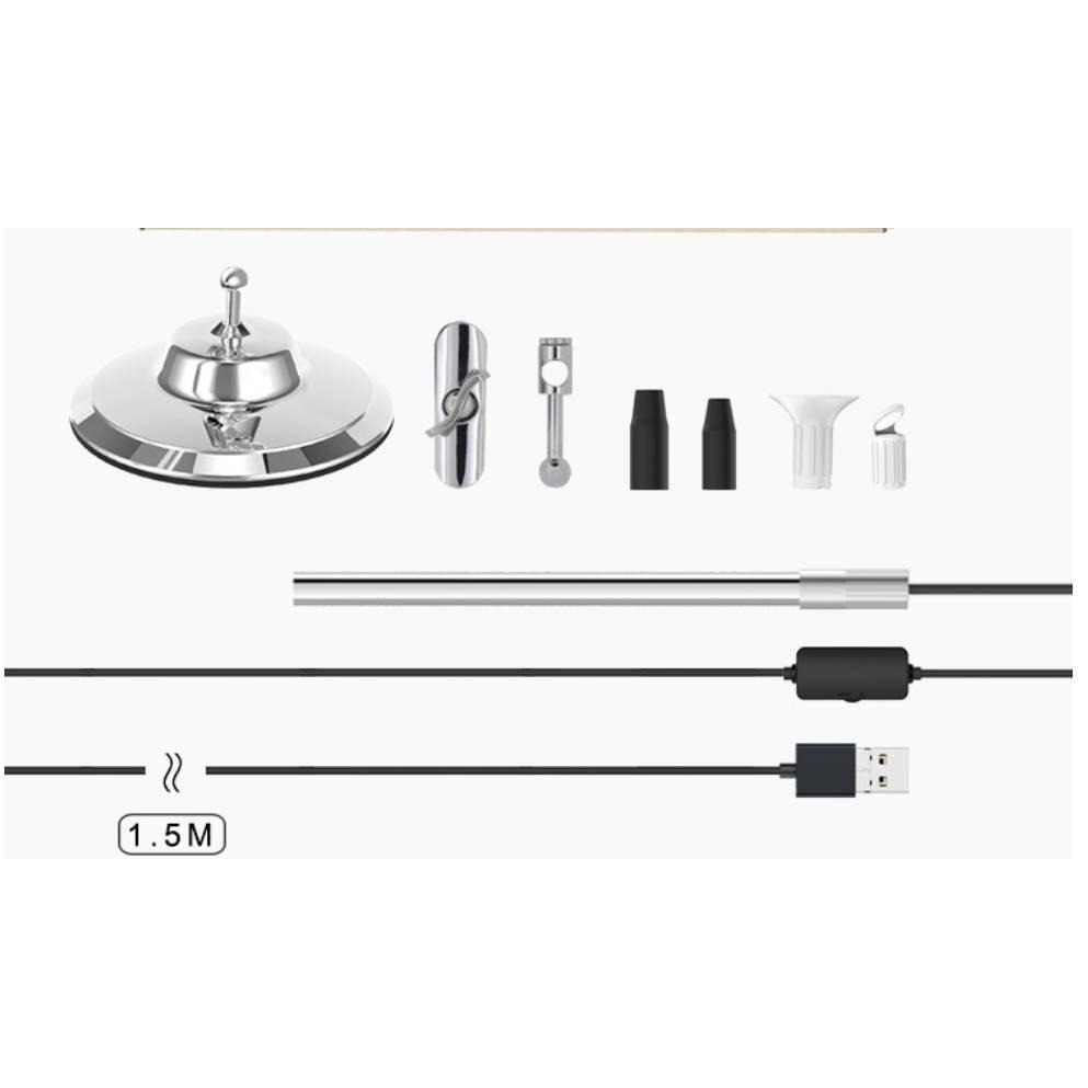 GL-N35 數位顯微鏡 1~200倍 USB/OTG二用 手機電腦可用 防水防塵 LED補光 工程檢測工具-細節圖7