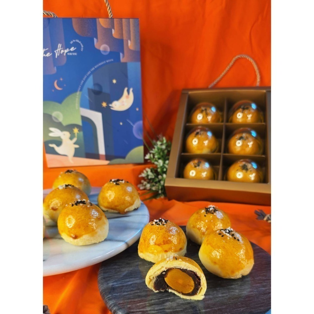 [乘風•旅行］顏悅 | 鹽之花蛋黃酥6入禮盒 季節限定-細節圖4
