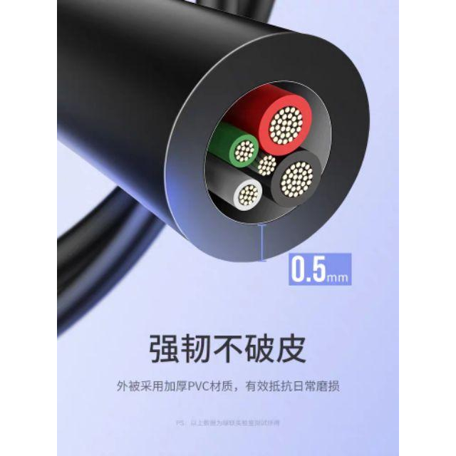 Ugreen/綠聯 US287 Type-C 公轉公 USB 2.0 1.5米/2A 傳輸線/充電線/連接線-細節圖4