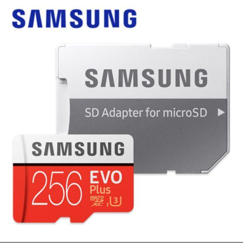台灣公司貨保固10年 三星 EVO Plus microSDXC UHS-1(U3) 256GB 256G 記憶卡