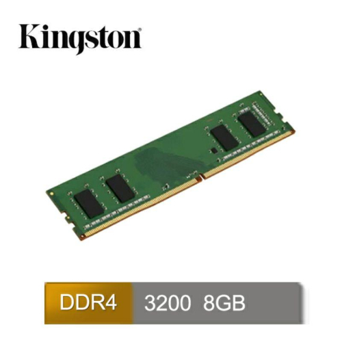 Kingston 8GB DDR4 3200 桌上型記憶體(KVR32N22S8/8)