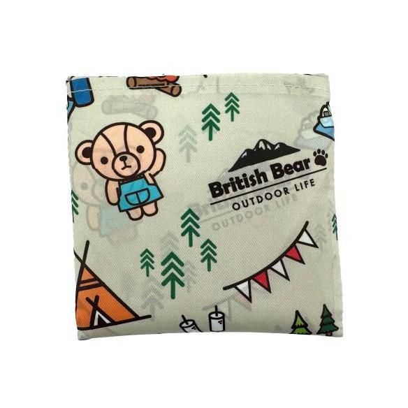 折疊環保購物袋 英國熊背心折疊環保袋-戶外 良維 股東紀念品-細節圖6