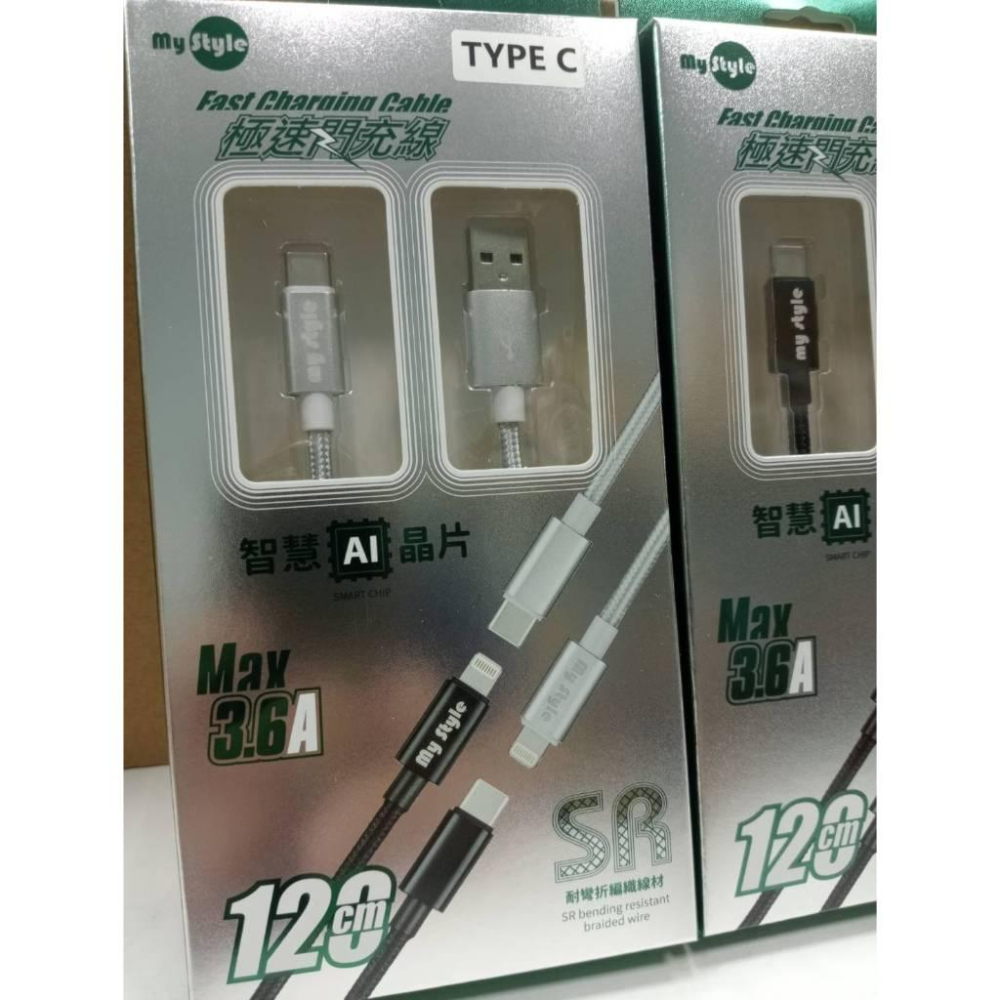 iPhone15 iPhone 15 Plus Pro MAX 【3.6A】SR抗彎折 閃充 快充充電線 1.2-2米-細節圖6