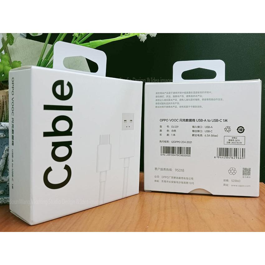 OPPO Reno 4 5 6 7 8 9 PRO A77 A57 2022  原廠VOOC Type-C 閃充快充線-細節圖2