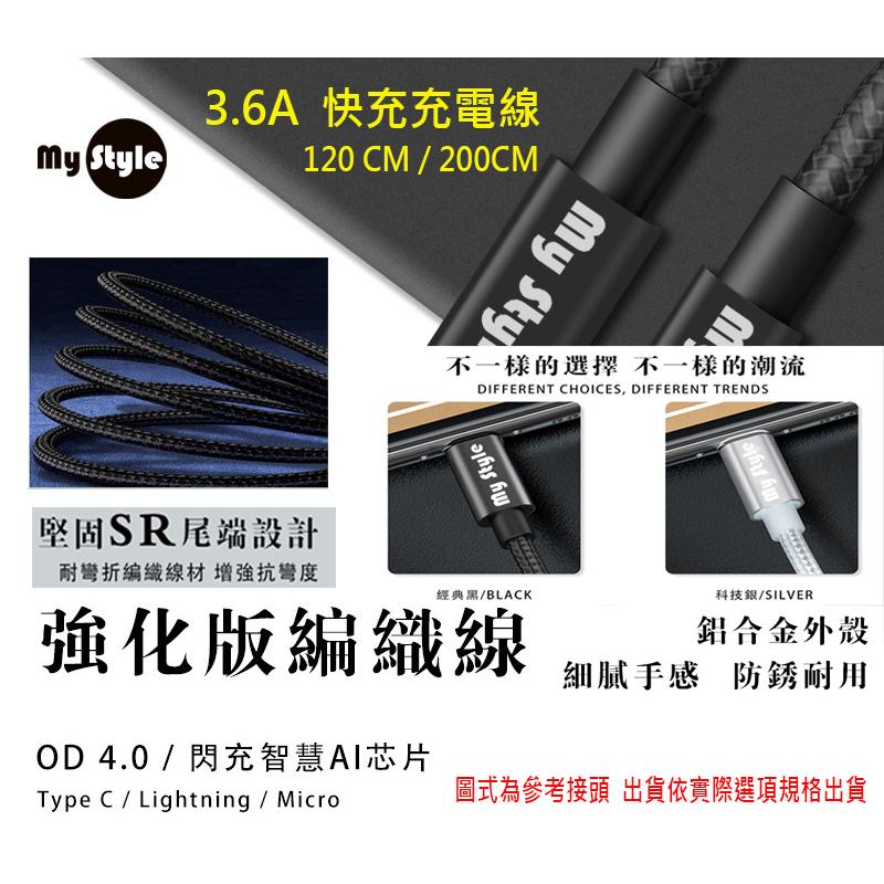 Realme 3 PRO 5 C3 C11 C21 C33【MicroUSB 3.6A】SR耐彎折 閃充 快充充電線-細節圖2