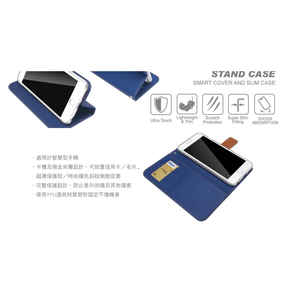 Asus Zenfone9 Zenfone10 Zenfone 9 10 A12202 AI2302 斜紋 牛仔風 皮套-細節圖5