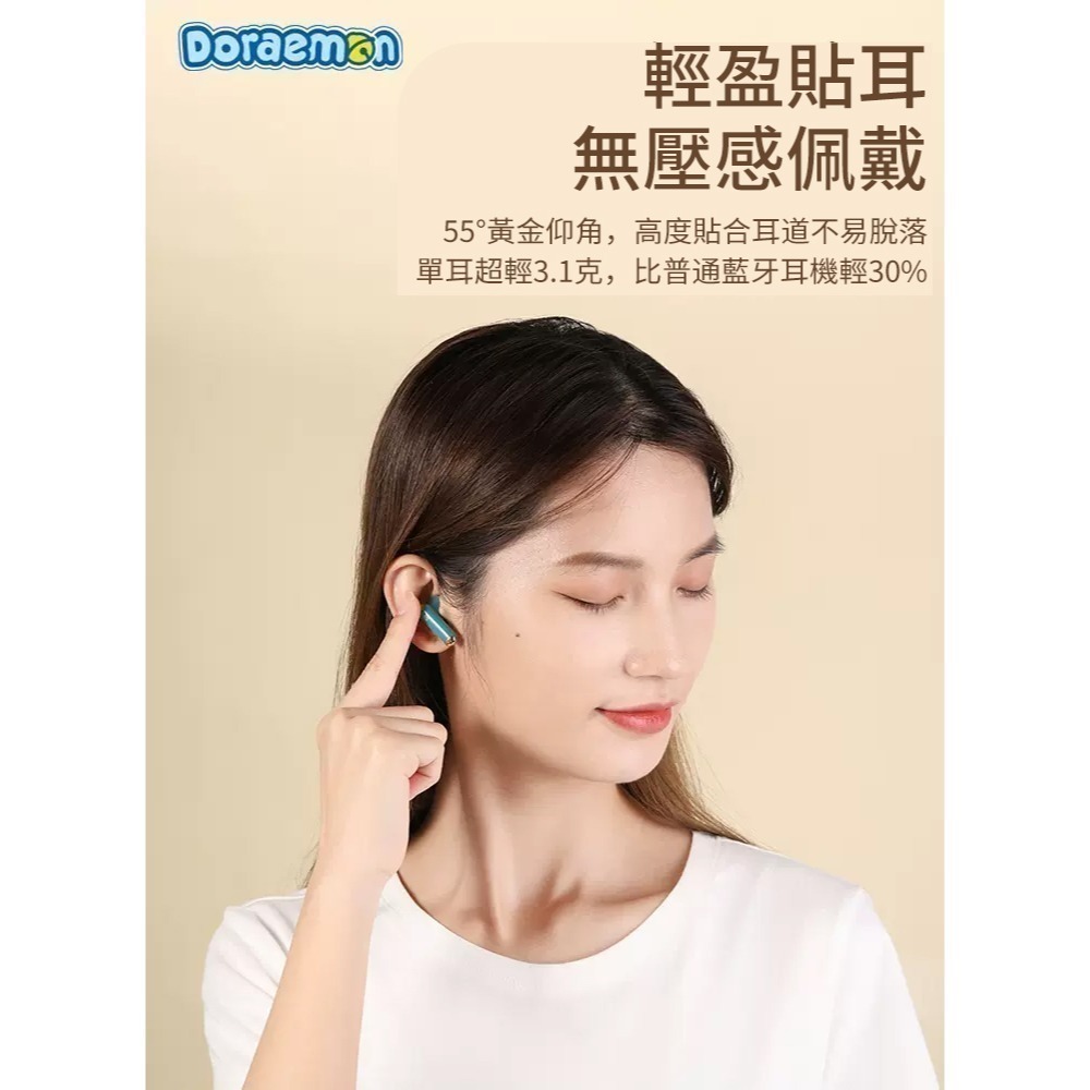 【樂融融】正版 哆啦A夢 復古系列耳機 最後1個 小叮噹 哆啦a夢 TWS耳機 藍牙耳機 防水-細節圖5