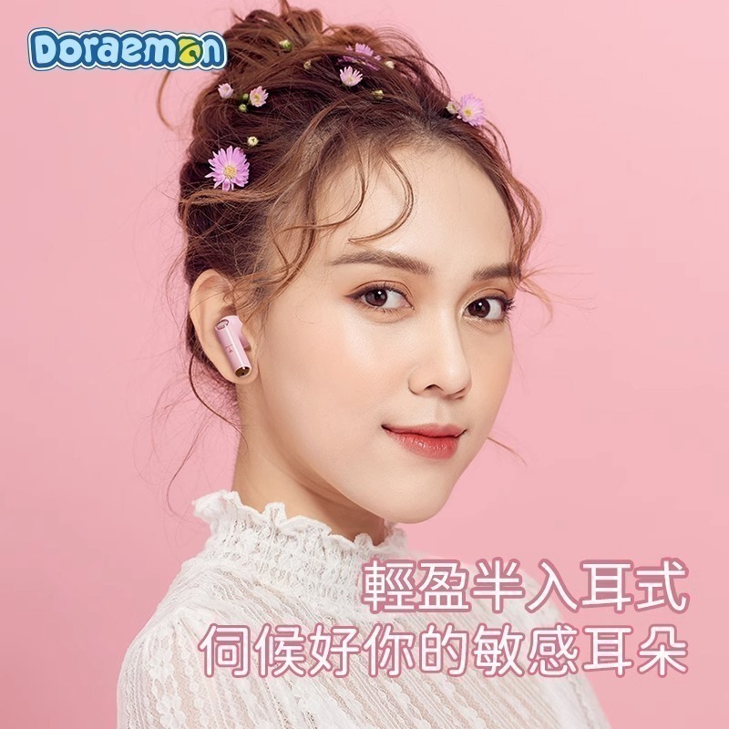 【樂融融】正版 哆啦A夢 復古系列耳機 最後1個 小叮噹 哆啦a夢 TWS耳機 藍牙耳機 防水-細節圖7