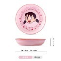 【樂融融】正版現貨 哆啦A夢 麵包盤 瓷盤 高顏值 點心盤 盤子 送禮 小叮噹 哆啦a夢 陶瓷 圓盤 餐具 餐盤-規格圖4
