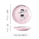 【樂融融】正版現貨 哆啦A夢 卡通盤 高顏值 盤子 點心盤 水果盤 餐盤 禮物 可微波 小叮噹 哆啦a夢 陶瓷-規格圖4