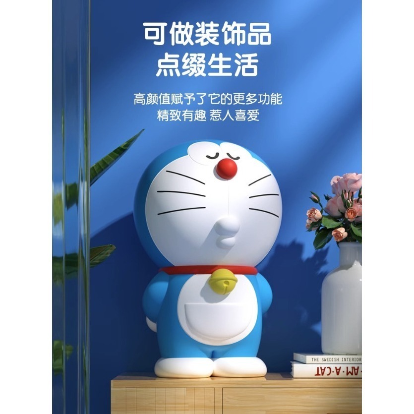 正版 哆啦A夢 超大存錢罐 零錢罐 裝飾品 小叮噹 叮噹貓 哆啦a夢 裝飾 擺件 存錢筒 硬幣筒 撲滿 禮物-細節圖3