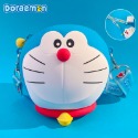 正版 哆啦A夢 硅膠錢包 斜挎包 最新款 吊飾 包包 哆啦a夢 零錢包 硬幣包 耳機包 側背包-規格圖5