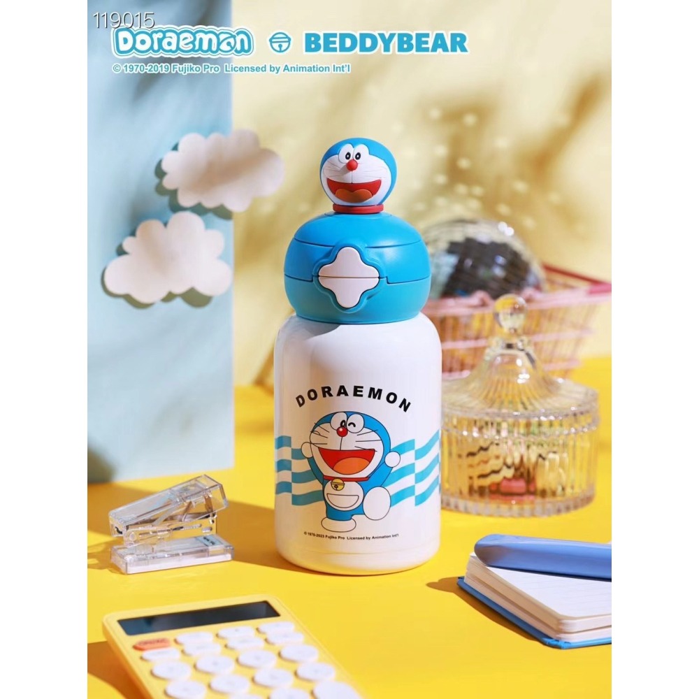 【杯具熊】正版 哆啦A夢 最新款 保溫杯 獎品 水杯 男女款 小叮噹 哆啦a夢 韓國品牌-細節圖2