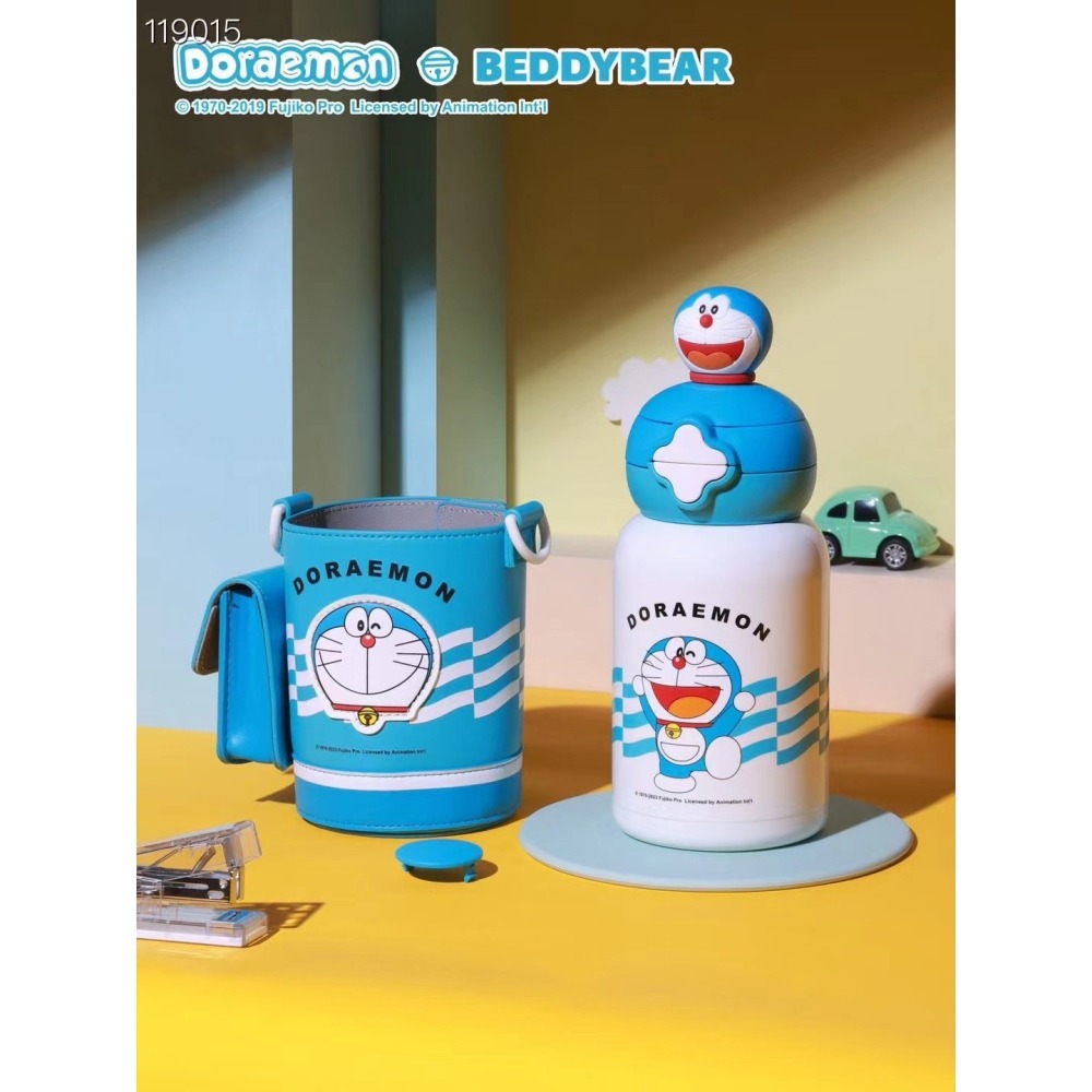 【杯具熊】正版 哆啦A夢 最新款 保溫杯 獎品 水杯 男女款 小叮噹 哆啦a夢 韓國品牌-細節圖3