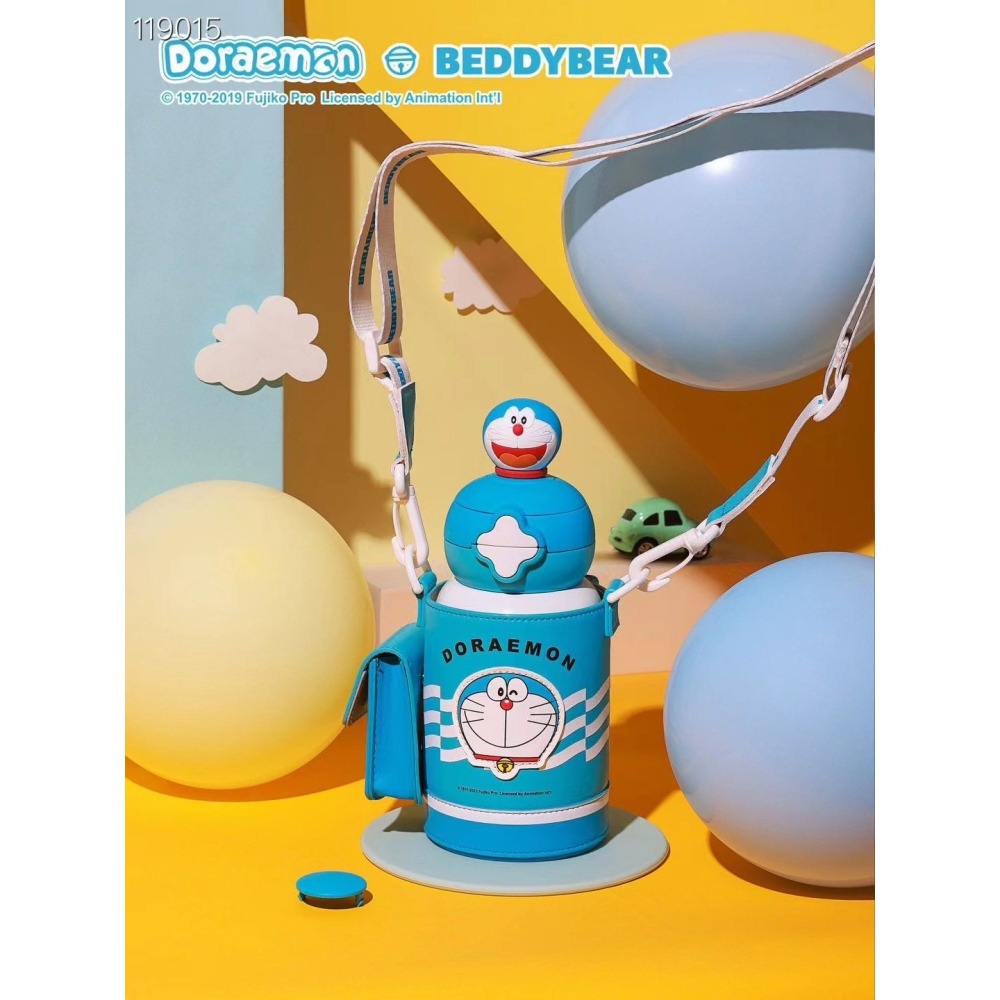 【杯具熊】正版 哆啦A夢 最新款 保溫杯 獎品 水杯 男女款 小叮噹 哆啦a夢 韓國品牌-細節圖4