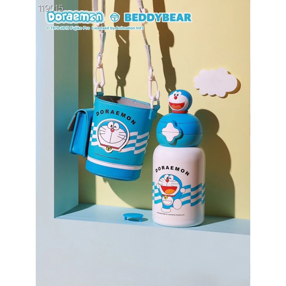 【杯具熊】正版 哆啦A夢 最新款 保溫杯 獎品 水杯 男女款 小叮噹 哆啦a夢 韓國品牌-細節圖5