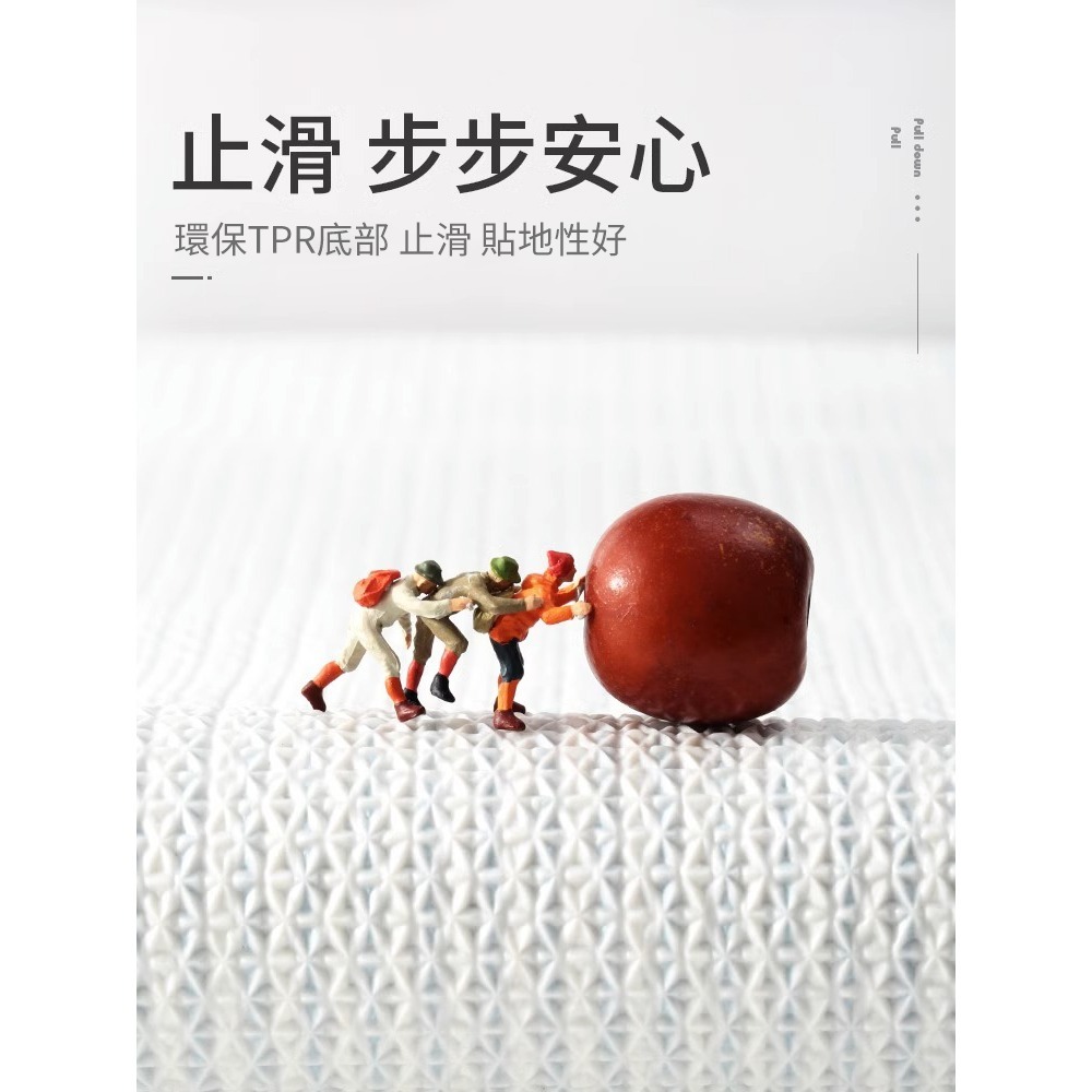 正版 哆啦A夢 植物絨地毯 吸水 防滑 家用 客廳 臥室 床邊 毛毯 哆啦a夢 地墊 腳墊 腳墊-細節圖4