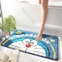 正版 哆啦A夢 植物絨地毯 吸水 防滑 家用 客廳 臥室 床邊 毛毯 哆啦a夢 地墊 腳墊 腳墊-規格圖5