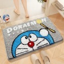 正版 哆啦A夢 植物絨地毯 吸水 防滑 家用 客廳 臥室 床邊 毛毯 哆啦a夢 地墊 腳墊 腳墊-規格圖5