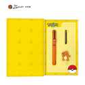 正版 Pokemon 寶可夢 鋼筆禮盒套裝 練鋼筆 練字 皮卡丘 小火龍 傑尼龜 生日禮物 畢加索-規格圖3