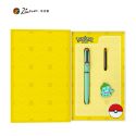 正版 Pokemon 寶可夢 鋼筆禮盒套裝 練鋼筆 練字 皮卡丘 小火龍 傑尼龜 生日禮物 畢加索-規格圖4