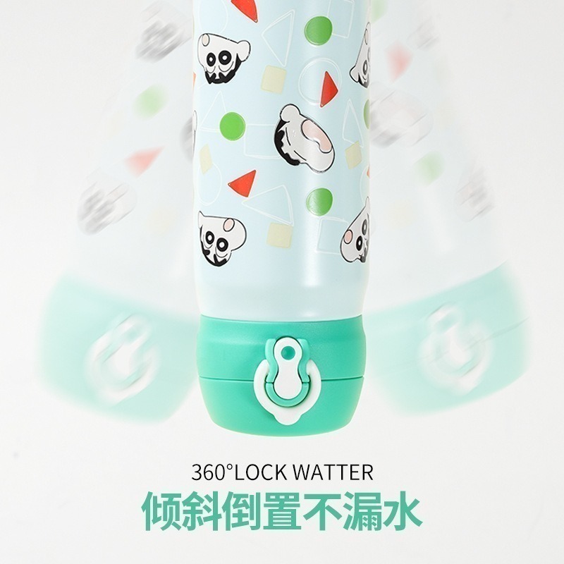 【樂融融】正版現貨 蠟筆小新 睡衣小新保溫杯 500ml 保溫瓶 保冰 水瓶 水杯 曙曦 新之助 送禮-細節圖5
