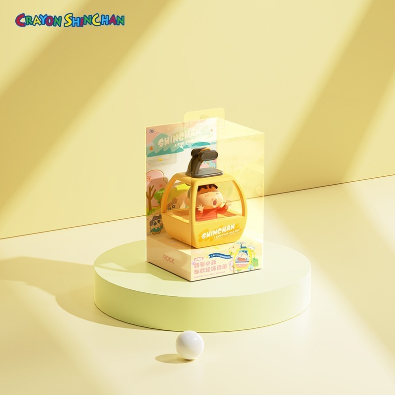 正版 蠟筆小新 遊覽車掛件 吊飾 香薰 小叮噹 汽車 機車 背包 包包 裝飾 香水 新之助 擺件-細節圖10