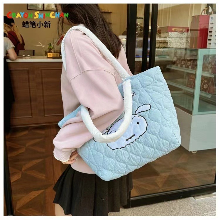 正版現貨 蠟筆小新 大頭像手提包 托特包 零錢包 收納包 首飾包 耳機包 包包 新之助-規格圖7