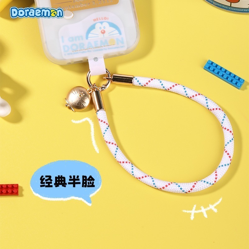 【現貨】正版 哆啦A夢 手腕掛繩 手機殼掛繩 吊繩 手機繩 手機吊帶 掛飾 手機掛繩 吊飾 小叮噹 哆啦a夢 樂融融-細節圖4