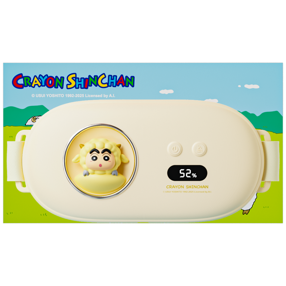 【樂融融】正版 蠟筆小新 暖宮寶 腰帶 暖宮 大姨媽 肚子疼神器 緩解經期 痛經 經痛 生理期 保溫 新之助 送禮-規格圖5