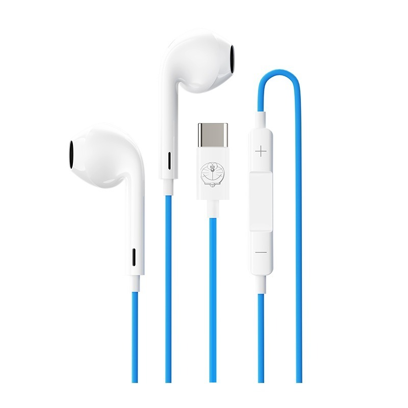 【現貨】正版 哆啦A夢 耳機 耳機線 耳麥 有線耳機 麥克風 禮盒包裝 送禮 小叮噹 哆啦a夢-規格圖7