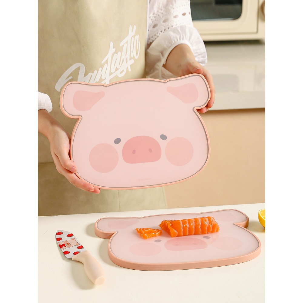 【LULU豬】正版 水果砧板 抗菌防霉 切菜板  菜刀 水果刀 辅食小案板 送礼 川島屋-細節圖5