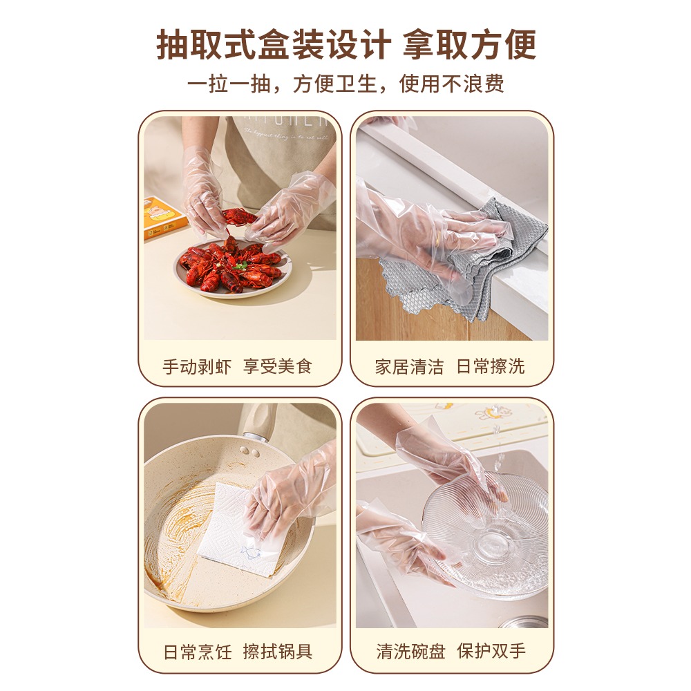 【LULU豬】正版 一次性保鲜膜套 食品级無異味 飯菜防蠅 剩菜碗盘膜套 水果膜套 送禮 川島屋-細節圖5