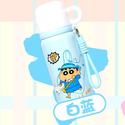 【現貨】正版 蠟筆小新 暖飲便攜杯 保溫杯 保溫瓶 水杯 咖啡杯 316不鏽鋼 540ml 送禮 新之助 萌兔兔-規格圖4