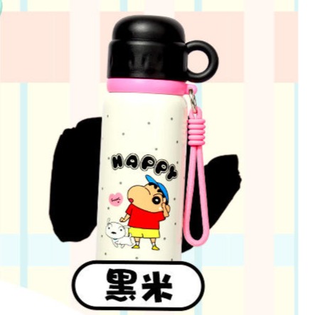 【現貨】正版 蠟筆小新 暖飲便攜杯 保溫杯 保溫瓶 水杯 咖啡杯 316不鏽鋼 540ml 送禮 新之助 萌兔兔-規格圖4
