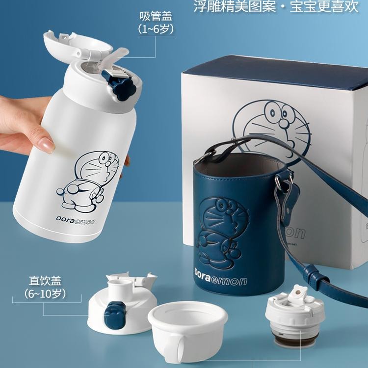【杯具熊】正版 哆啦A夢 調皮款式 保溫杯 保溫瓶 水杯 水壺 630ml 韓國品牌 送禮-細節圖2