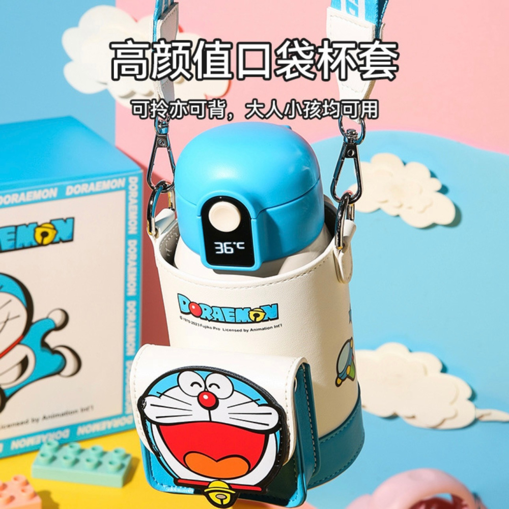 【杯具熊】正版 哆啦A夢 小拱門款式 保溫杯 保溫瓶 水杯 水壺 480ml 韓國品牌 送禮-細節圖2