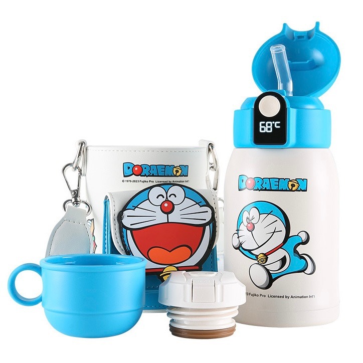【杯具熊】正版 哆啦A夢 小拱門款式 保溫杯 保溫瓶 水杯 水壺 480ml 韓國品牌 送禮-細節圖5