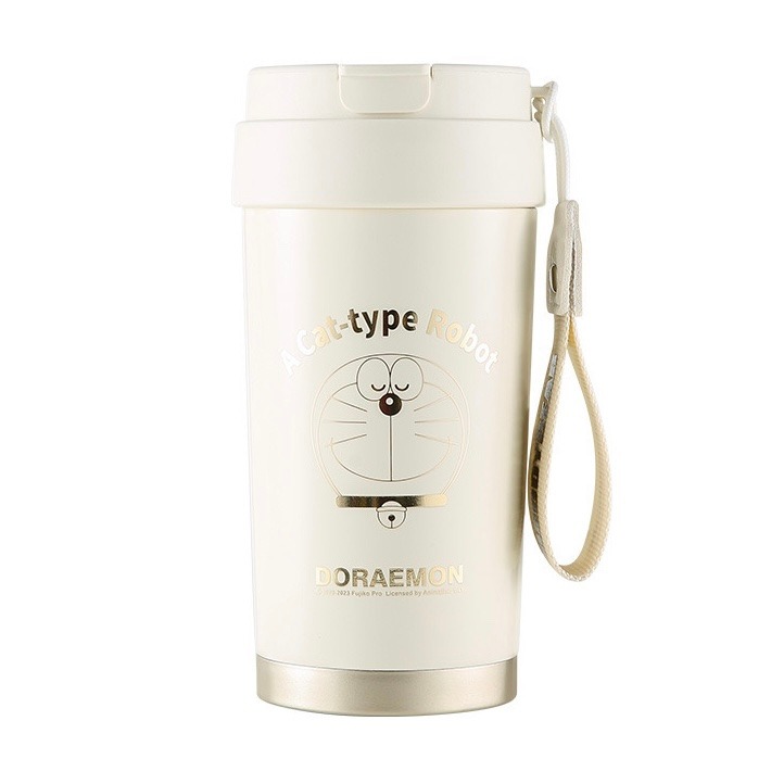【杯具熊】正版 哆啦A夢 輕心保溫咖啡杯款式 保溫杯 保溫瓶 水杯 水壺 500ml 韓國品牌 送禮-細節圖5