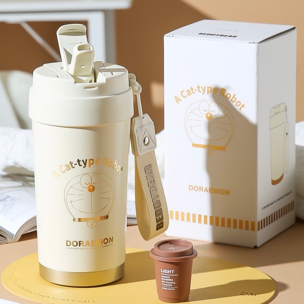 哆啦a夢-保溫咖啡杯500ml