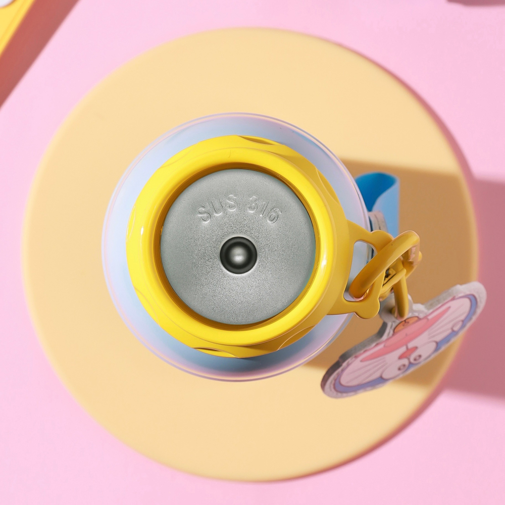 【杯具熊】正版 哆啦A夢 運動杯款式 保溫杯 保溫瓶 水杯 水壺 600ml 韓國品牌 送禮-細節圖4