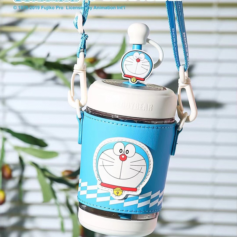 【杯具熊】正版 哆啦A夢 冷萃杯款式 保溫杯 保溫瓶 水杯 水壺 580ml 韓國品牌 送禮-細節圖3