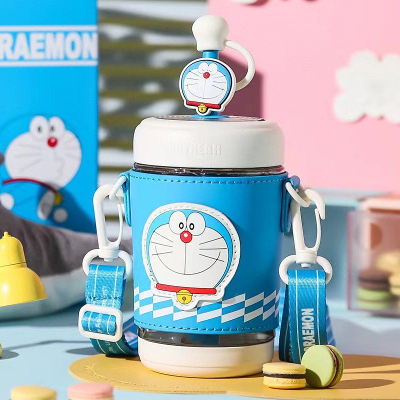 【杯具熊】正版 哆啦A夢 冷萃杯款式 保溫杯 保溫瓶 水杯 水壺 580ml 韓國品牌 送禮-規格圖5