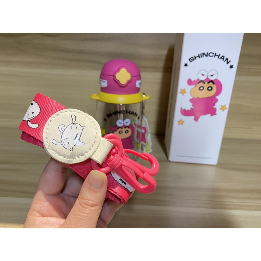 【杯具熊】正版 蠟筆小新 四葉草款式 保溫杯 保溫瓶 水杯 水壺 600ml 韓國品牌 送禮-細節圖4